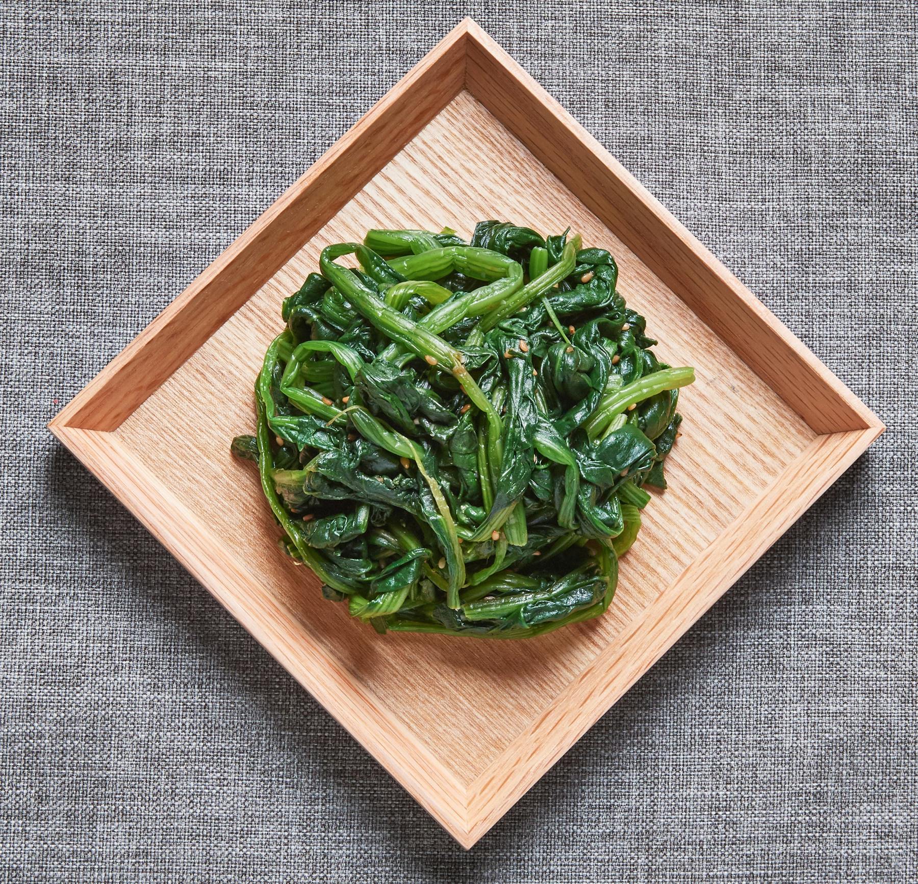 Spinach with Sesame