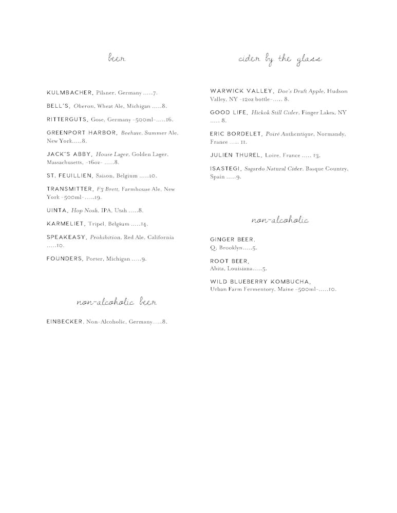 Hearth Restaurant NYC