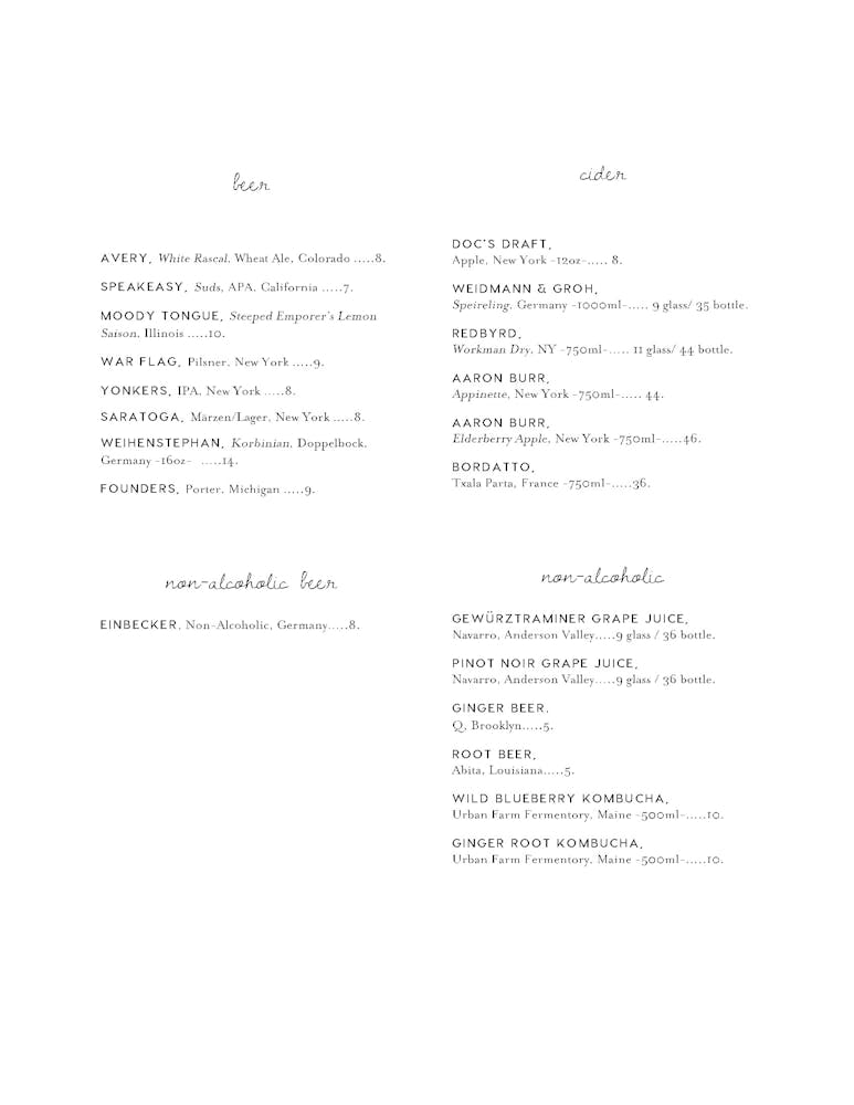 Hearth Restaurant NYC