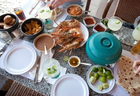 lunch in purto nuevo