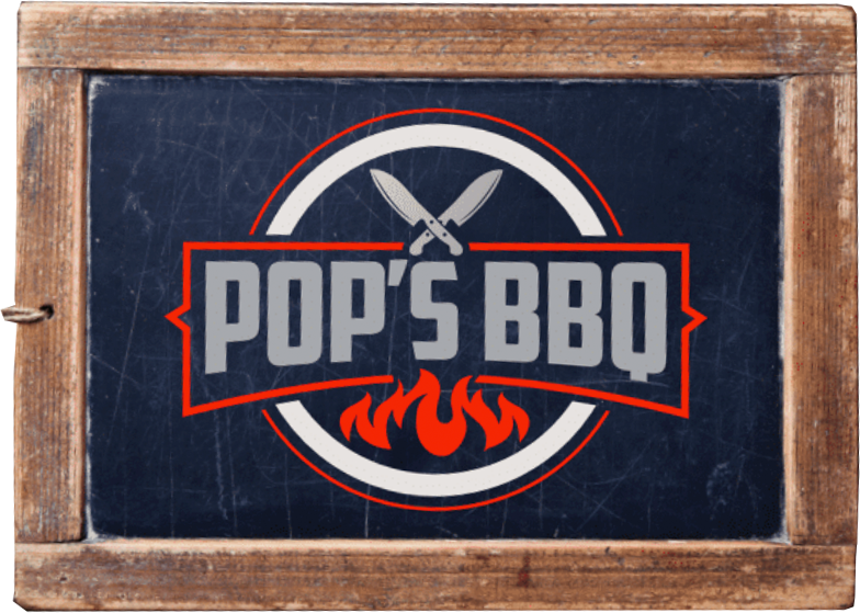Image result for pops barbecue iowa city logo