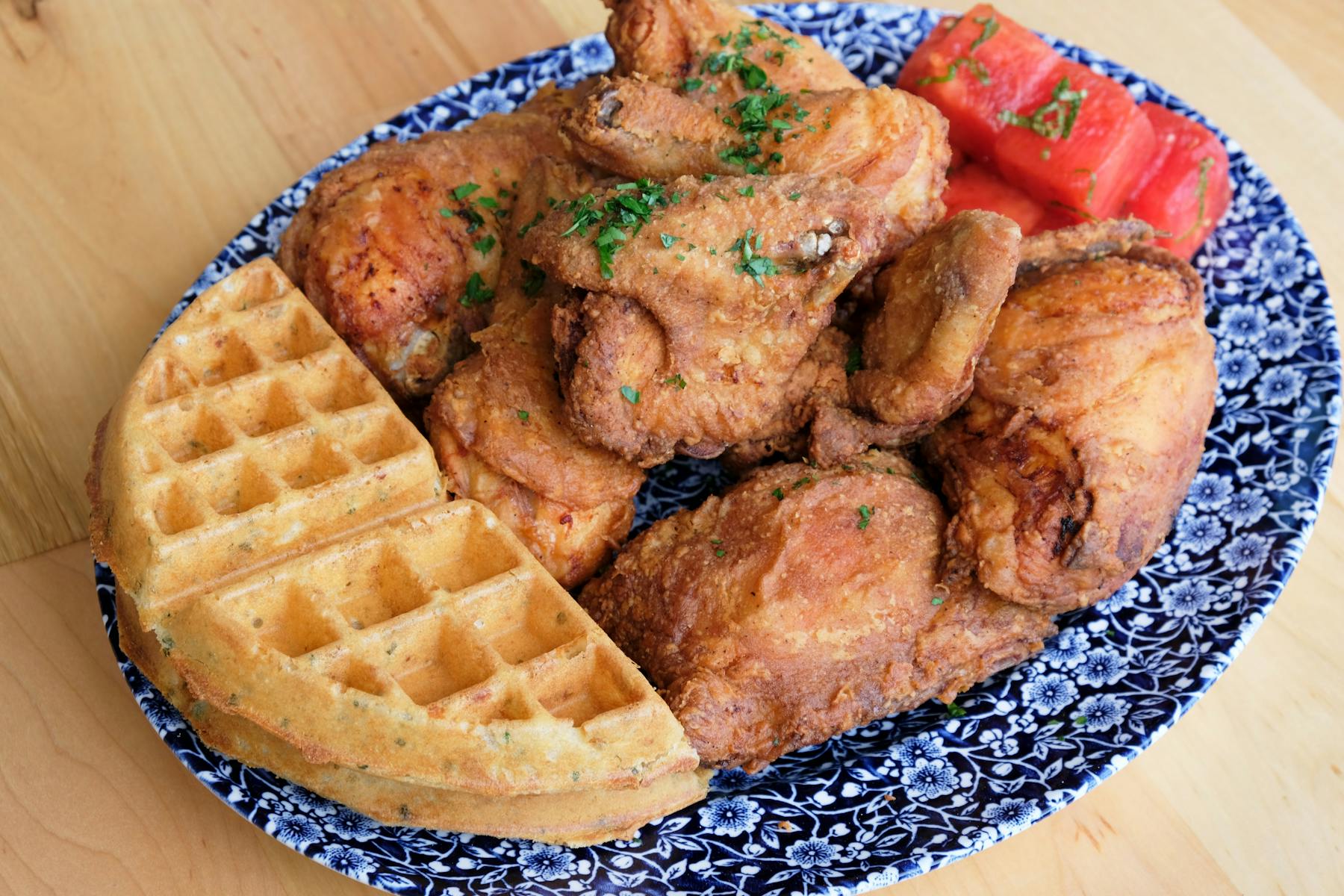 yardbird chicken and waffles