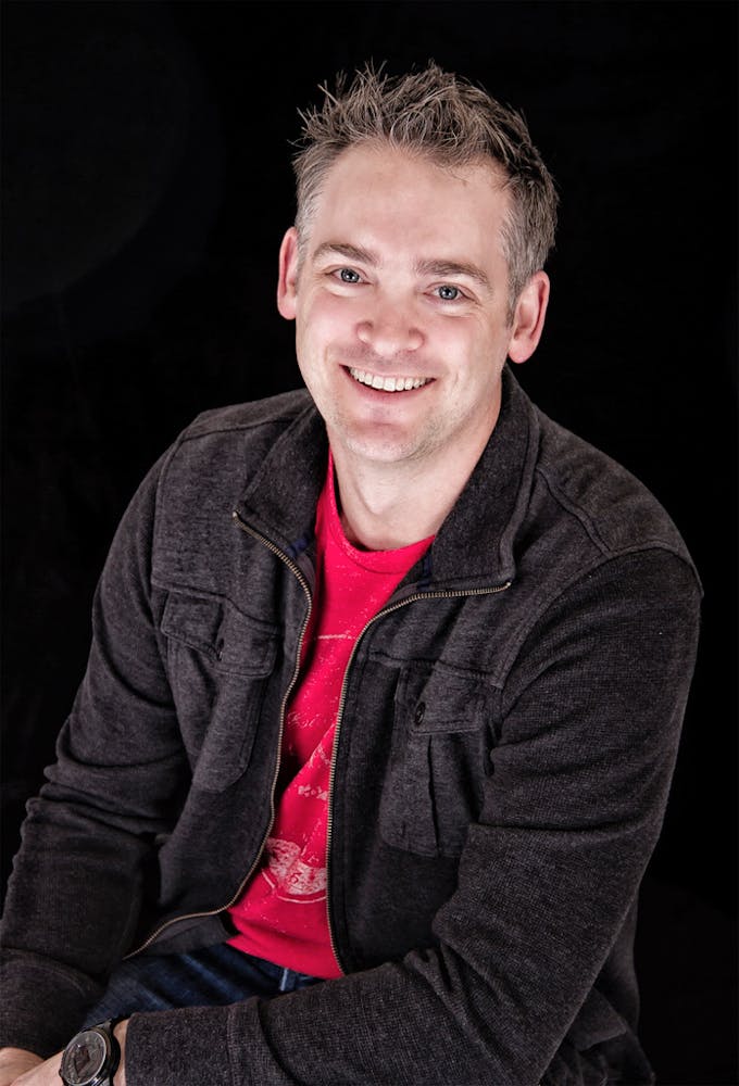 a person looking at the camera