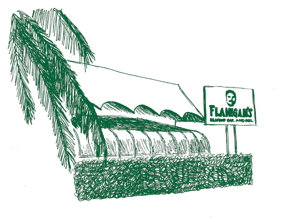 flaniagn's hallandale