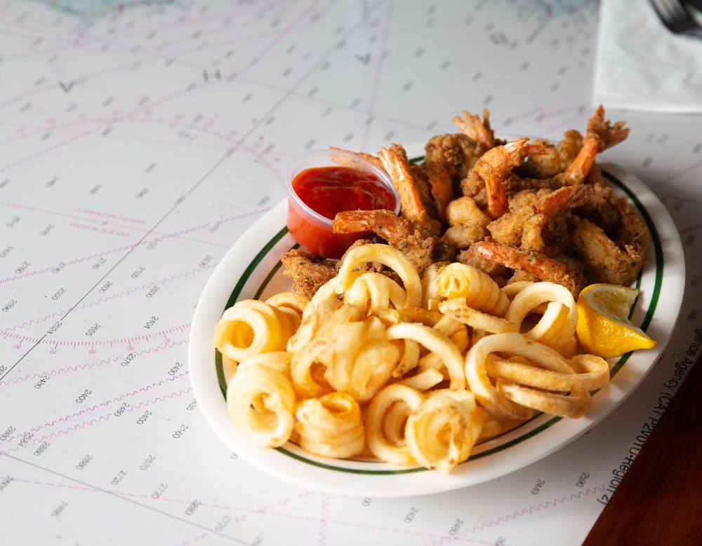 fried shrimp with homemade batter