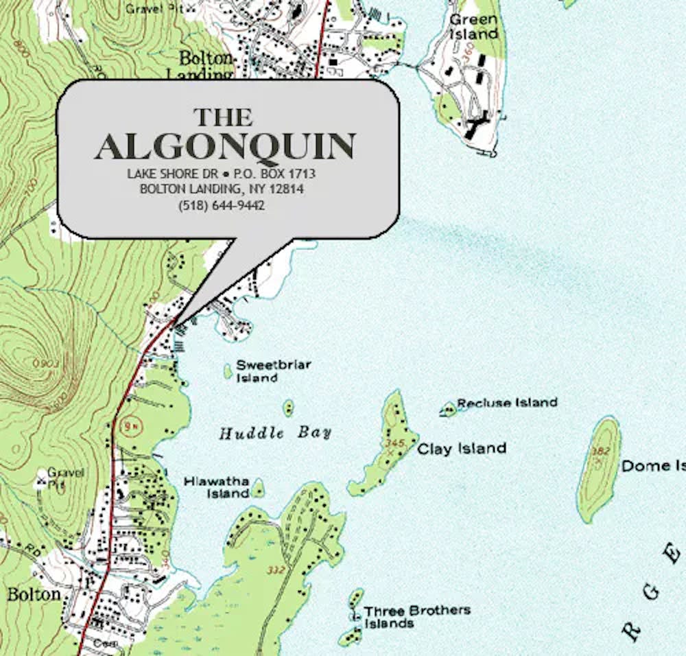 map of how to get to restaurant