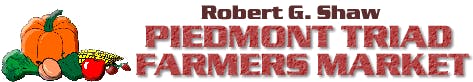Robert G. Shaw Piemont Triad Farmers Market Logo