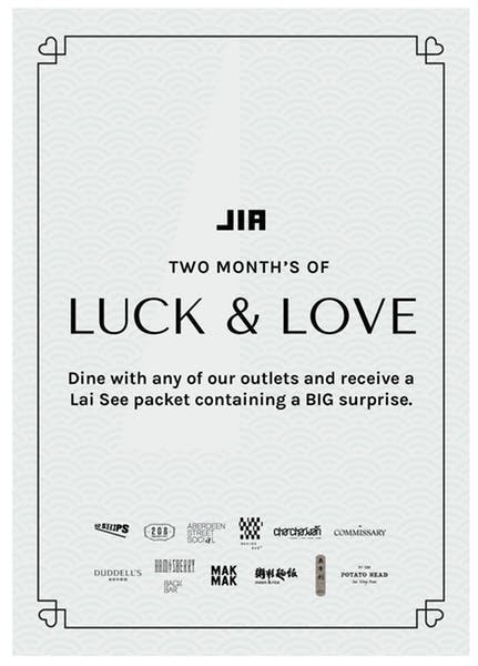 TWO MONTHS OF LUCK & LOVE