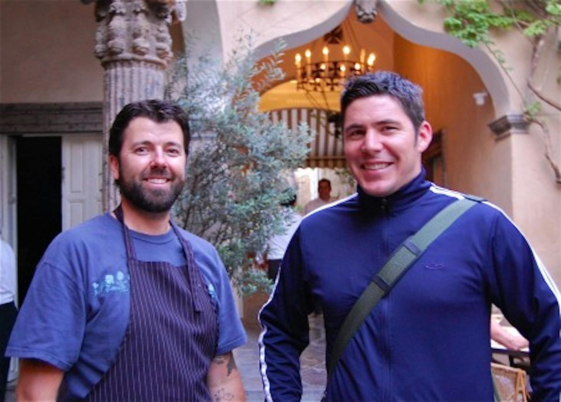 Donnie Masterton and Joe at The Restaurant