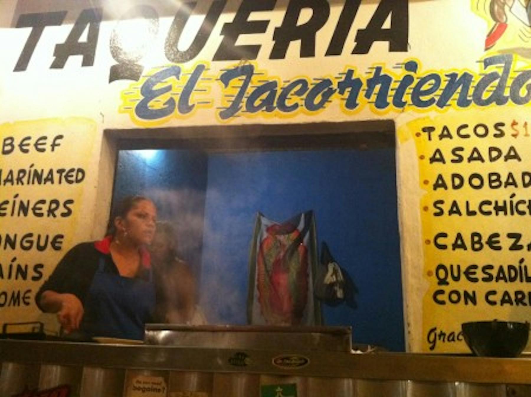 a photo of the restaurant taqueria jacorrienda