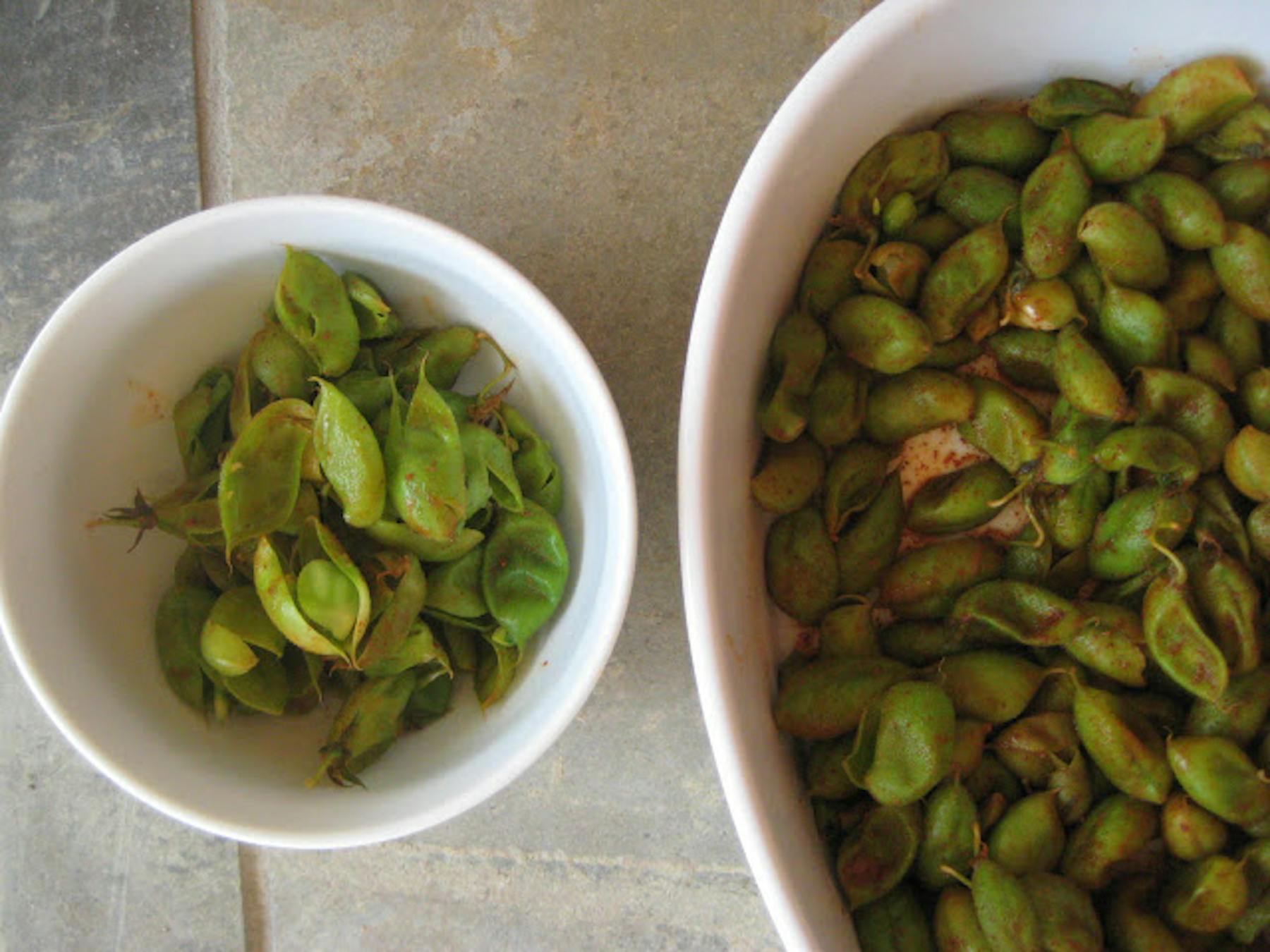 fresh garbanzo beans