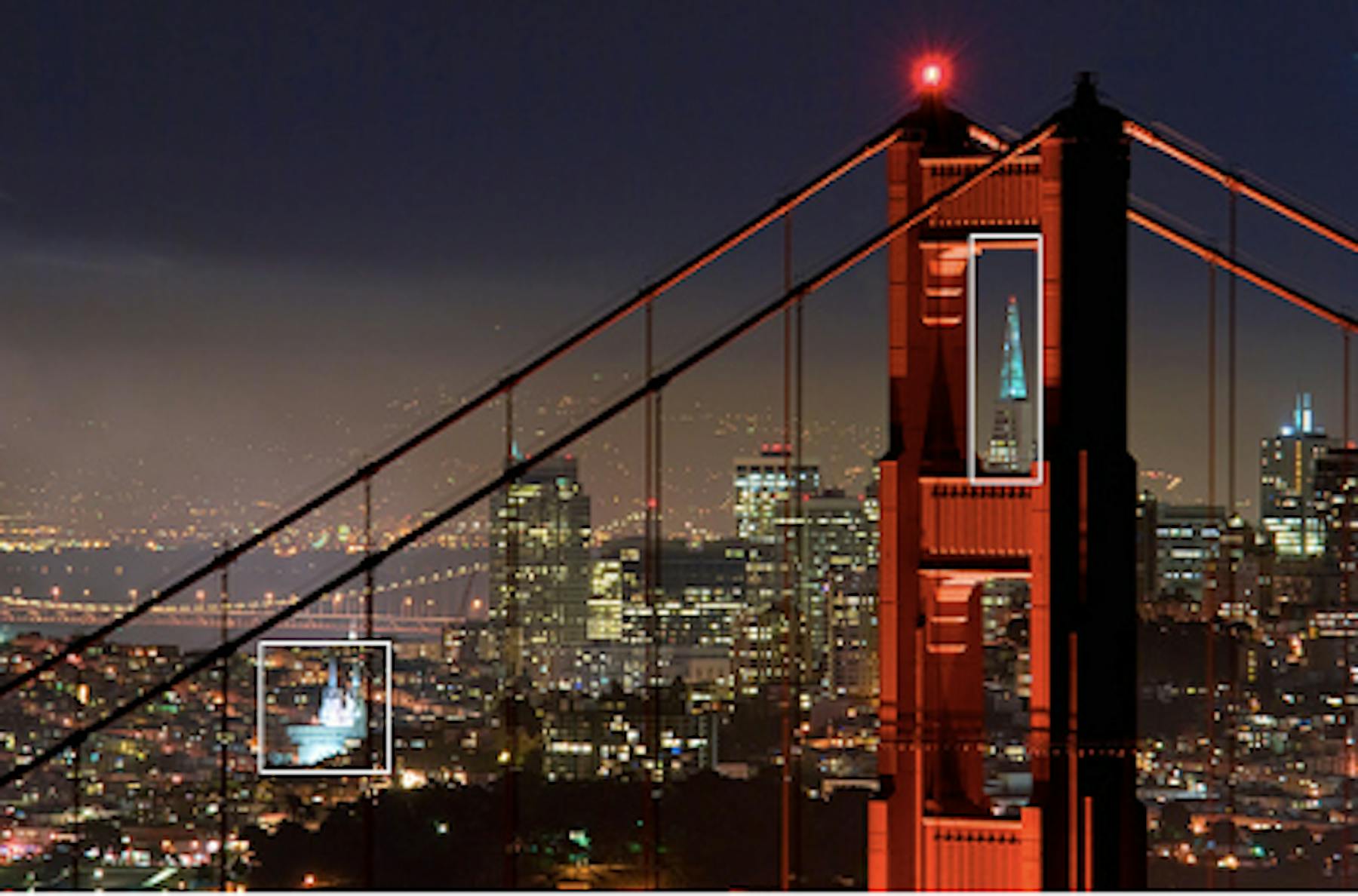 The san francisco bridge
