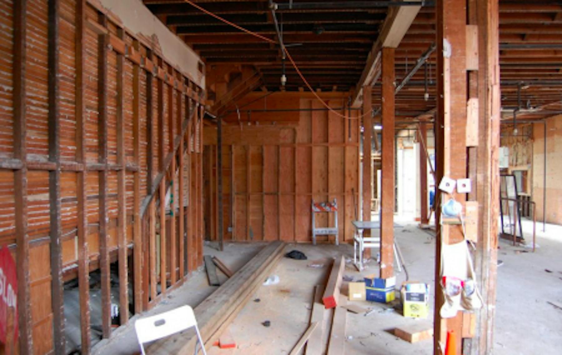 a place under construction