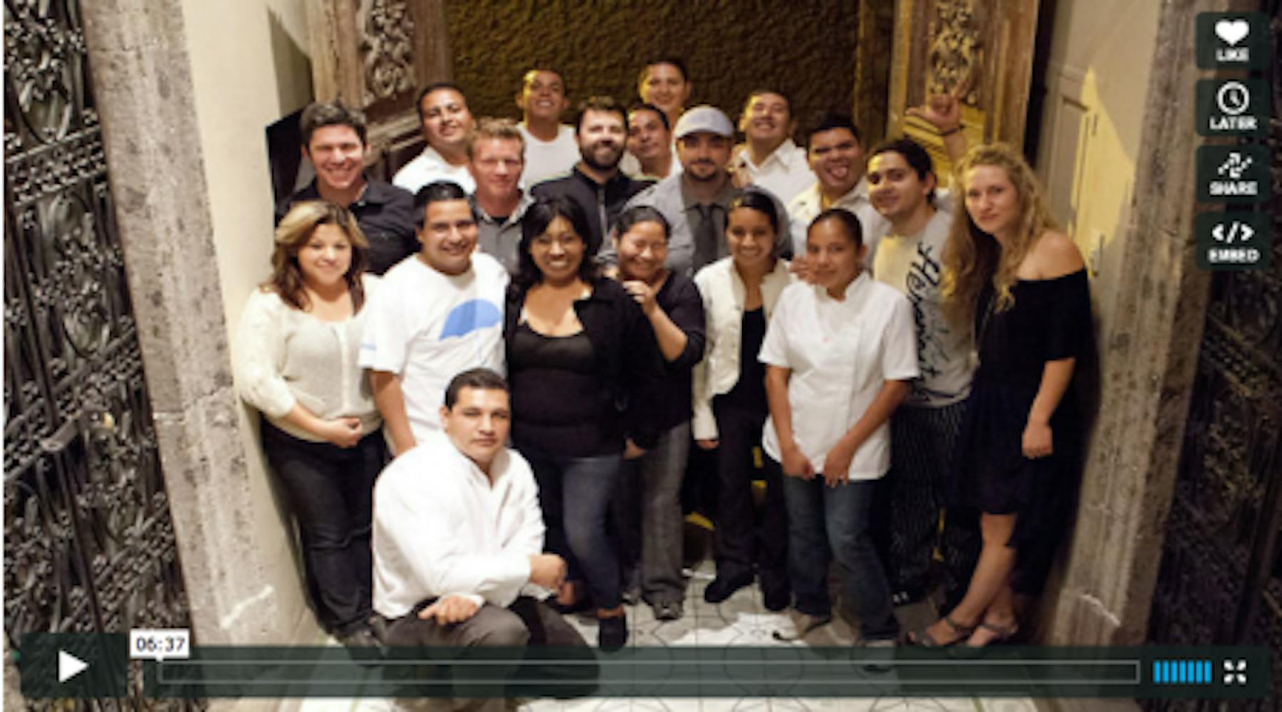 a screenshot of a video of tacolicious restaurant at san miguel de allende