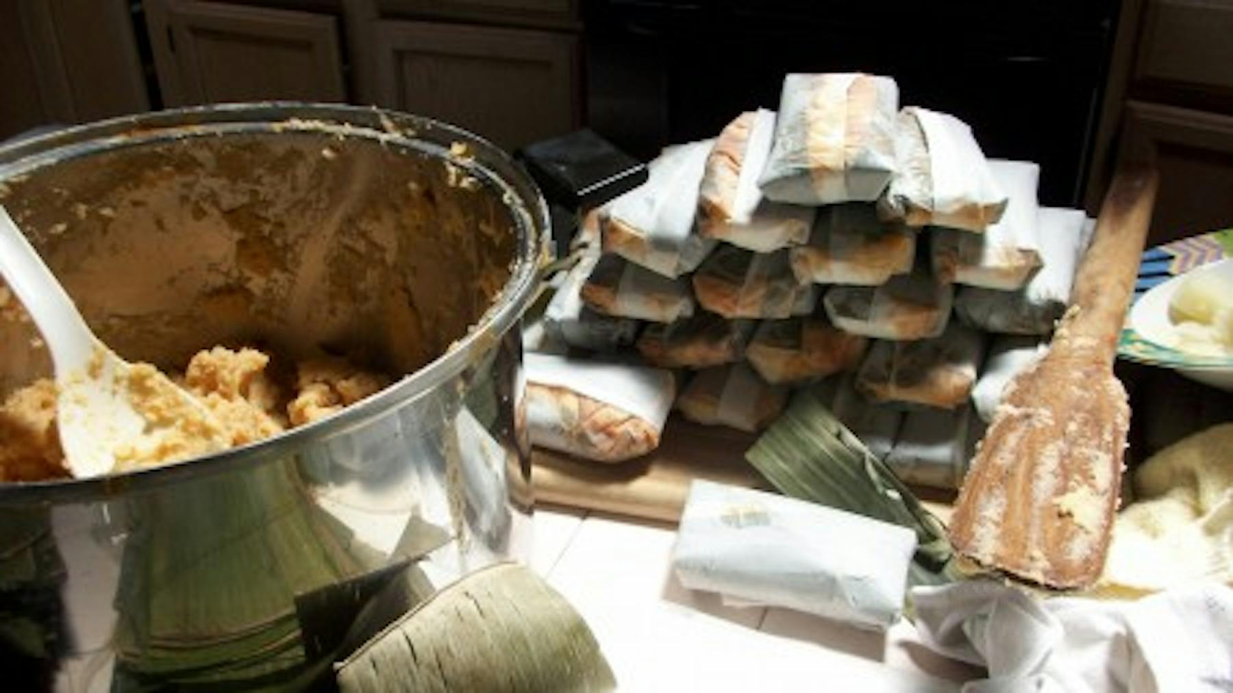 pot of tamales