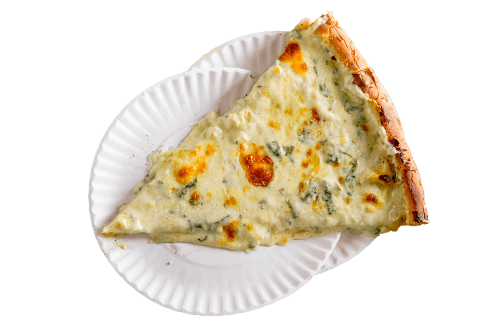 Artichoke Pizza Slice