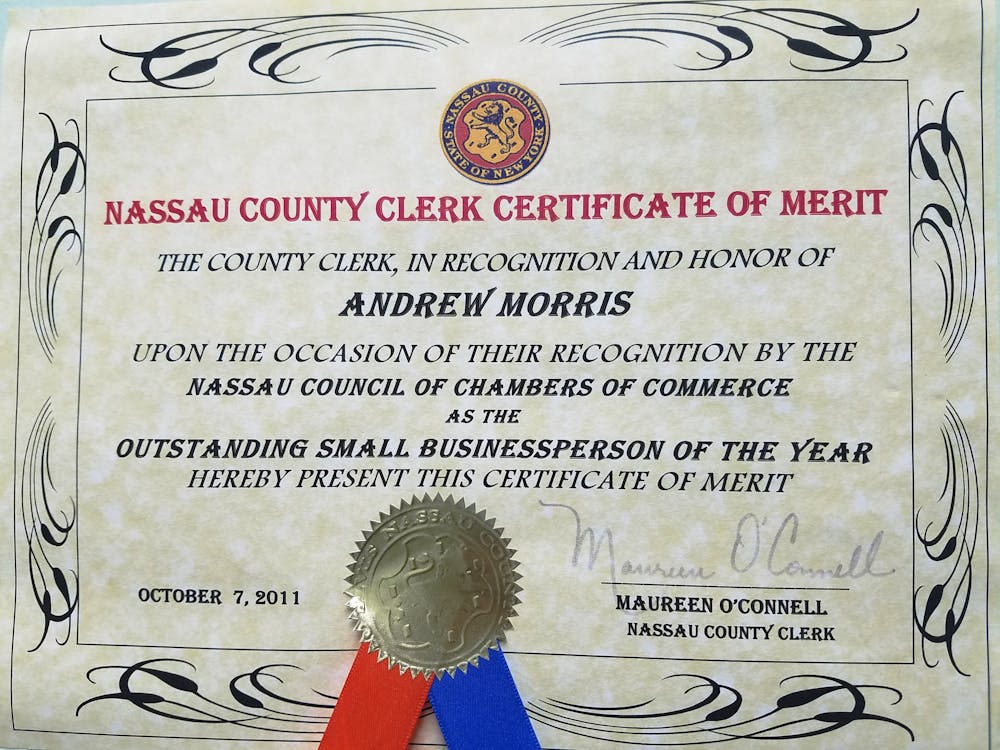 a close up of text on a white background