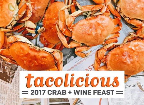 crabs on top of newspaper and and it has a text that says
