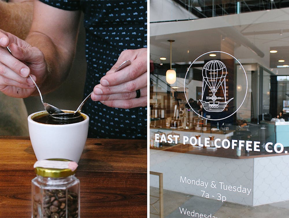 East Pole Coffee Co Whiskey Bird New American Asian fusion